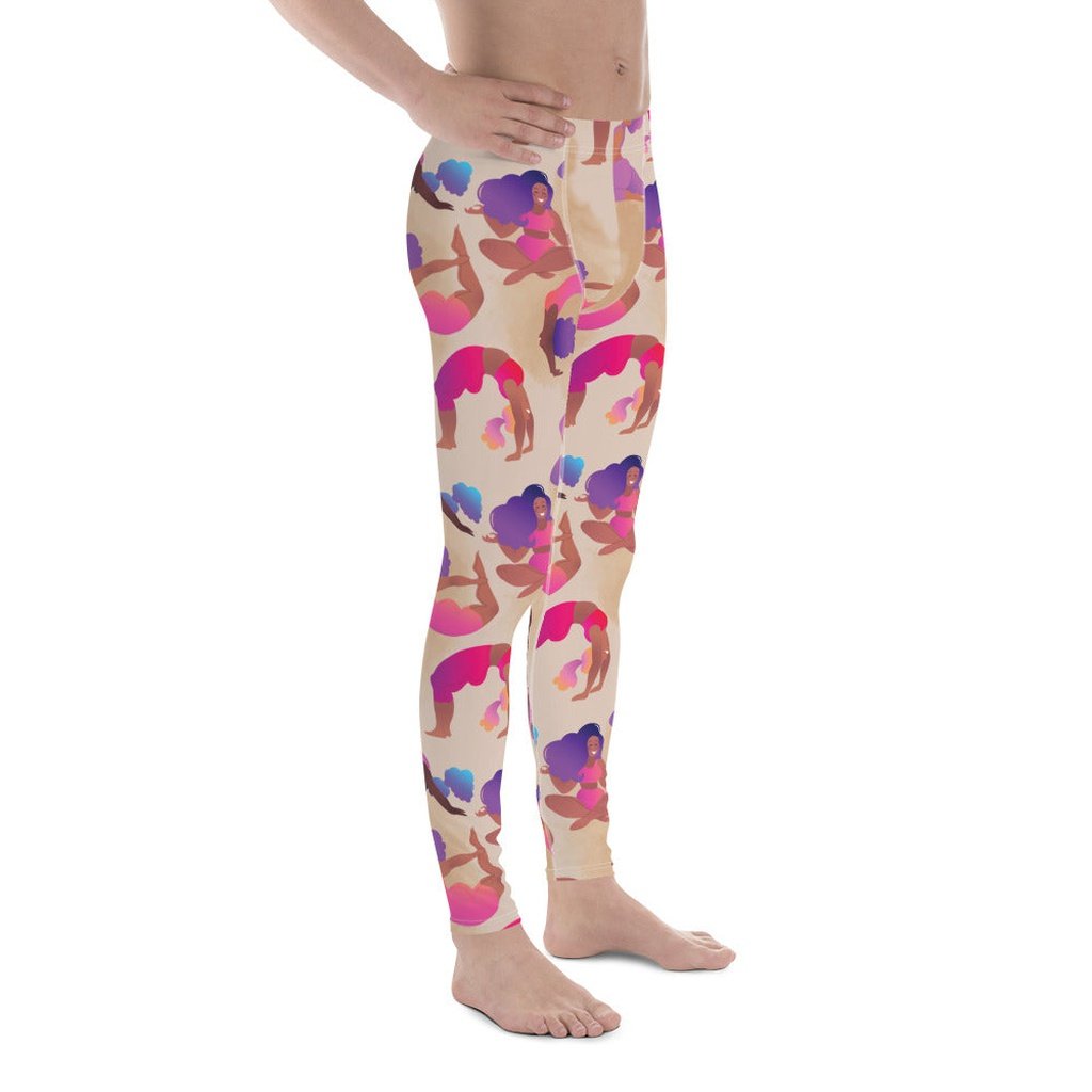 Yoga Poses Men's Leggings