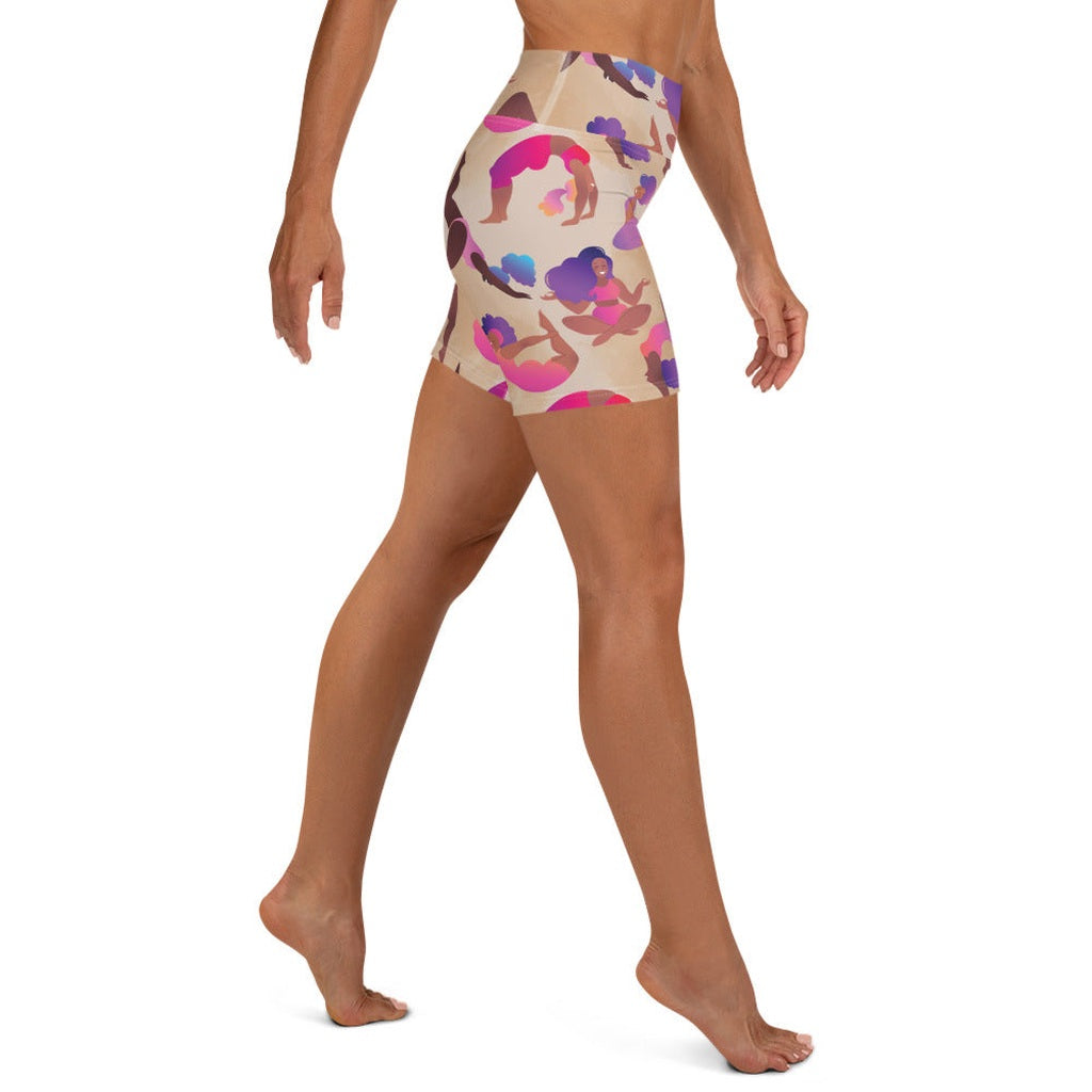 Yoga Poses Yoga Shorts