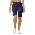 Zodiac Signs Biker Shorts