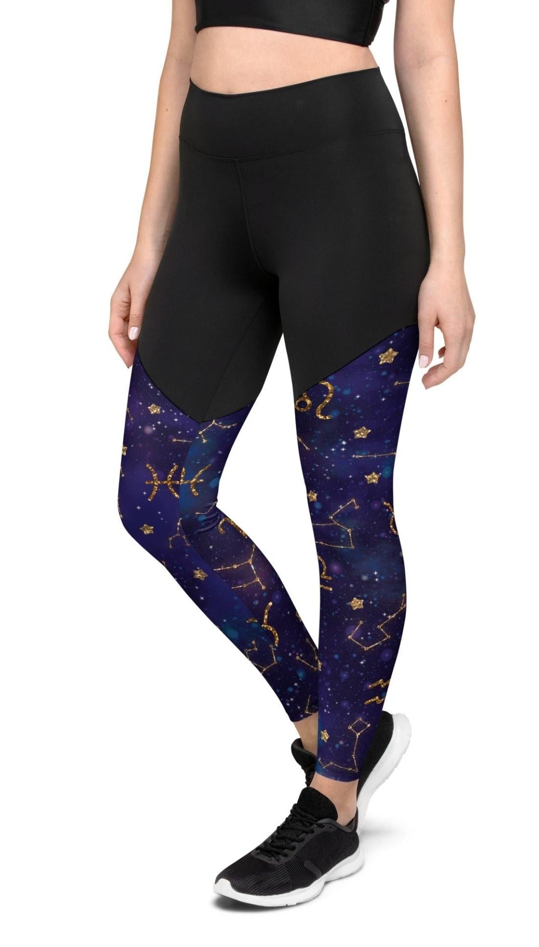 Zodiac Signs Compression Leggings