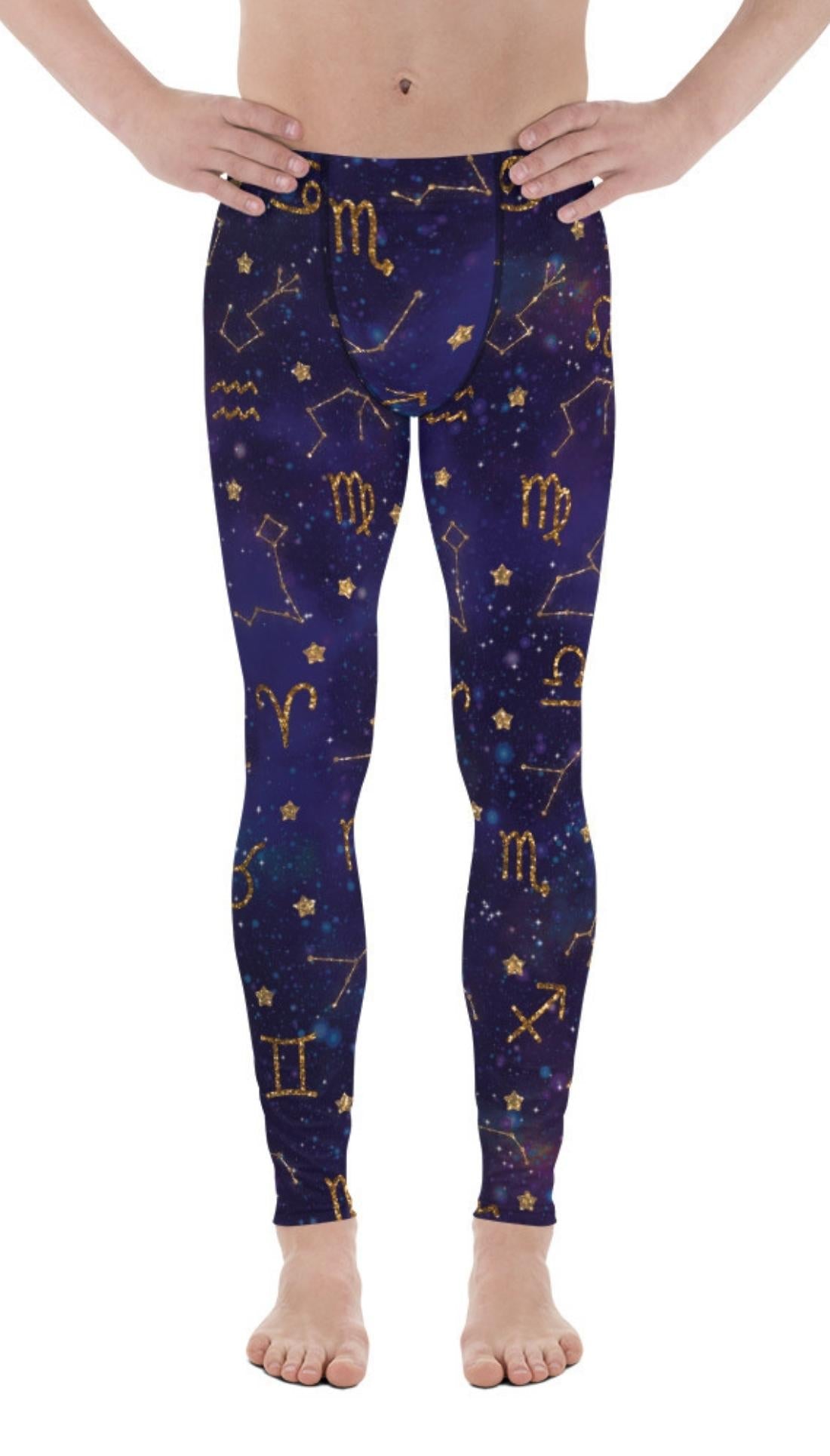 Zodiac Signs Men's Leggings
