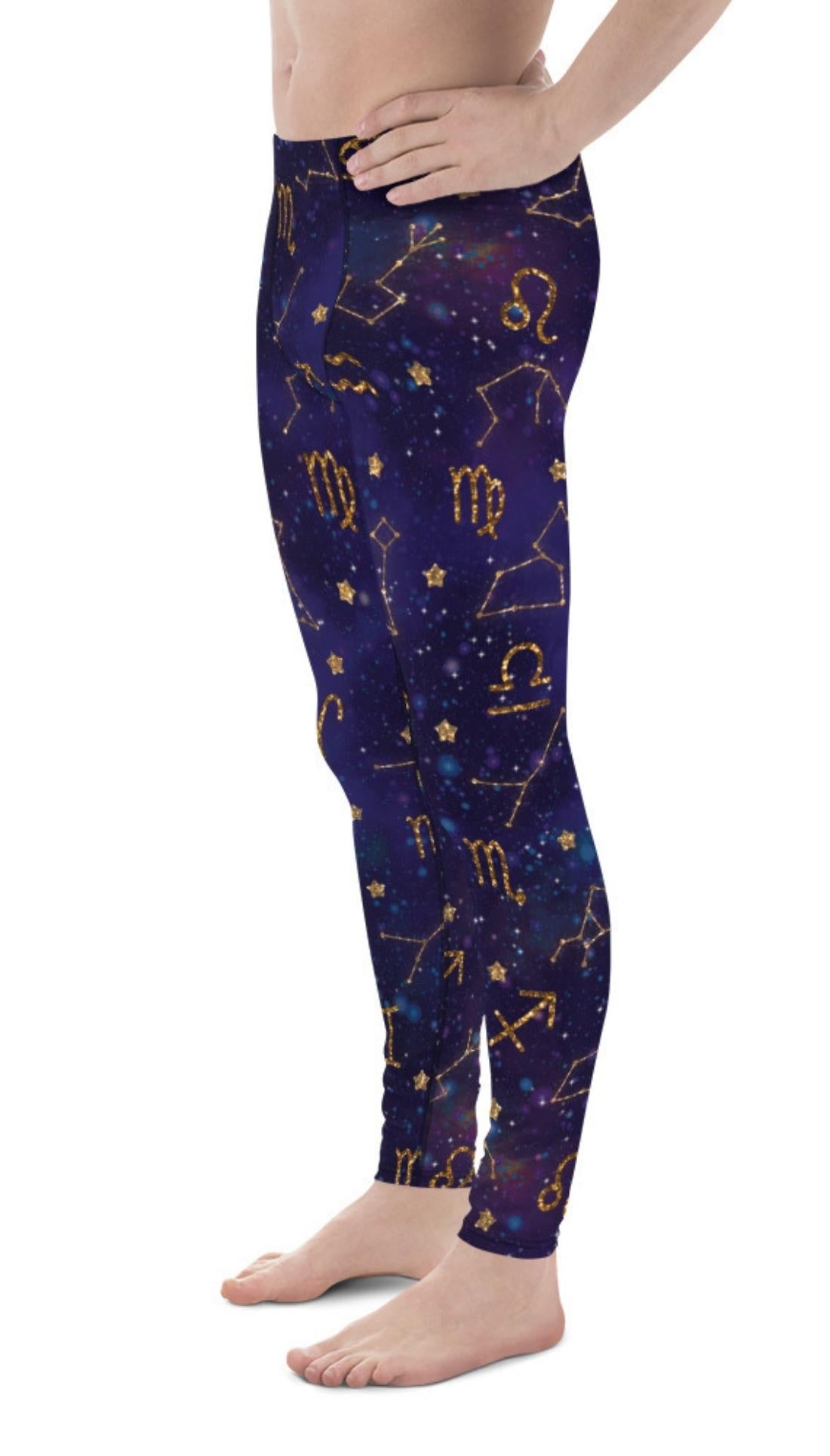 Zodiac Signs Men's Leggings