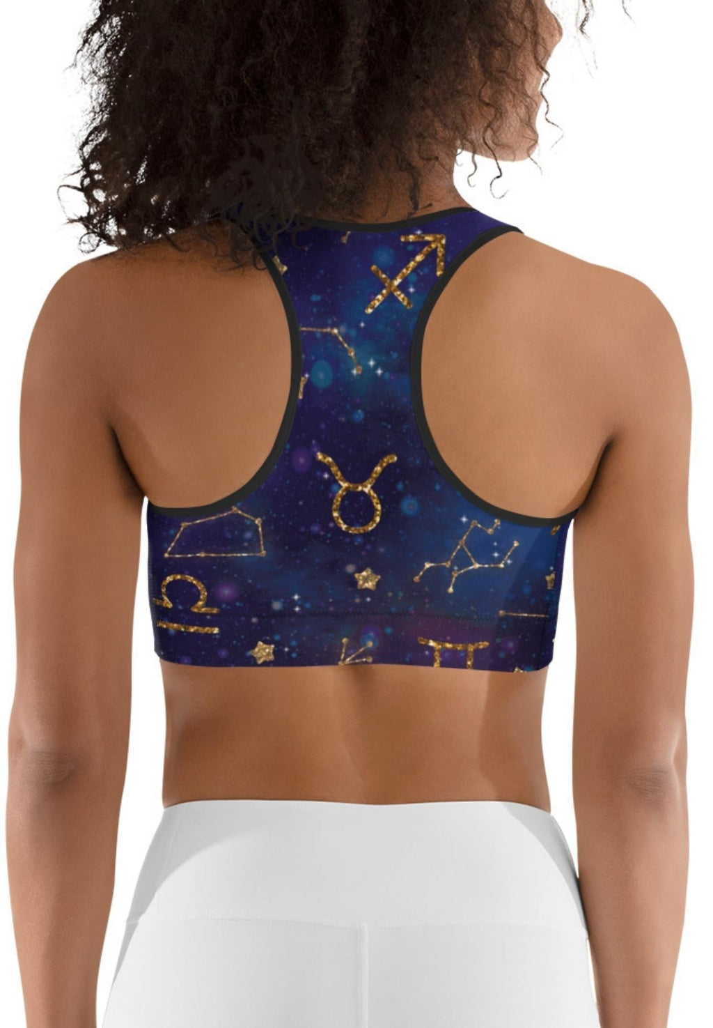 Zodiac Signs Sports Bra