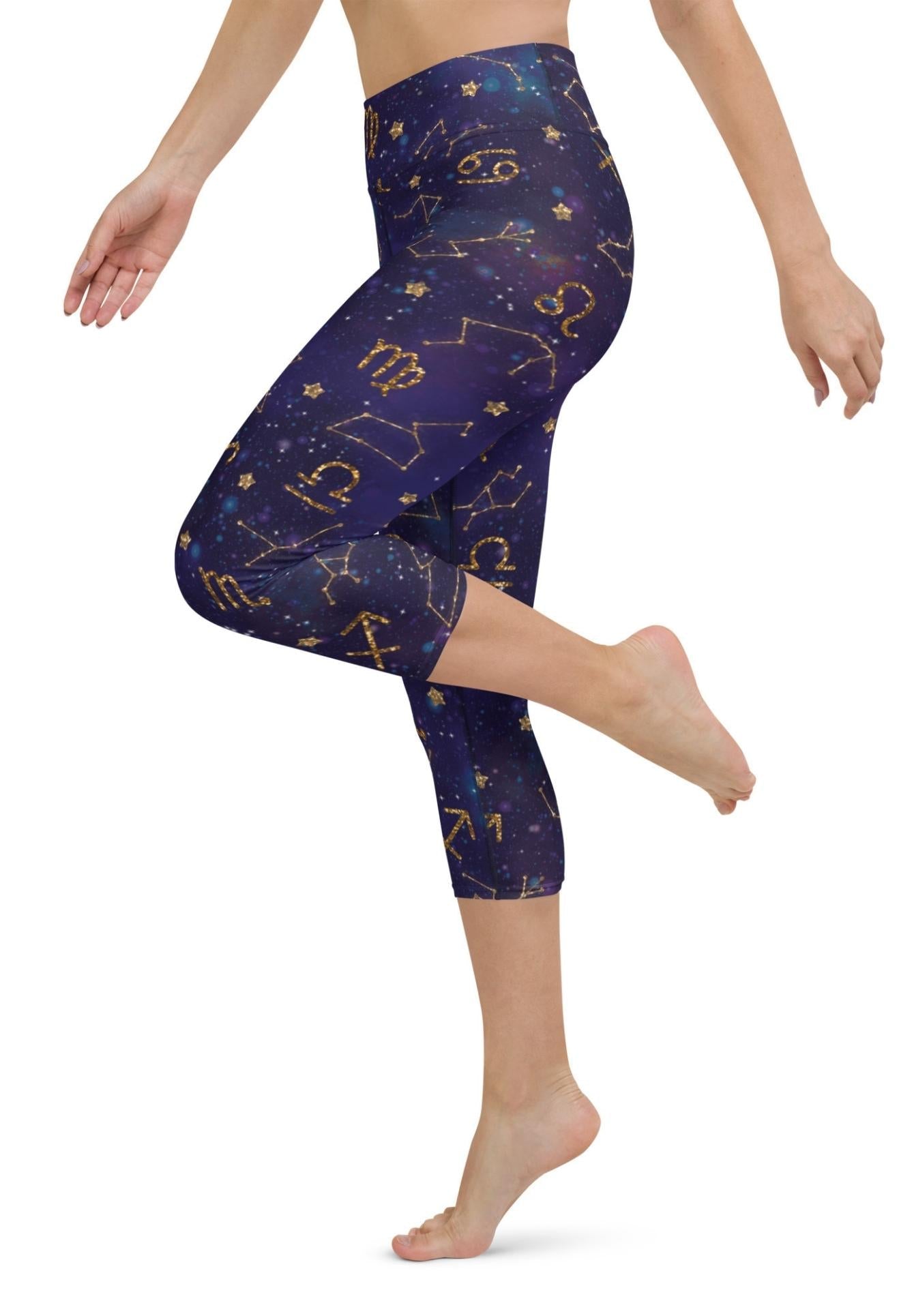 Zodiac Signs Yoga Capris