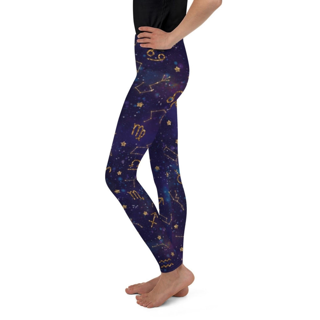 Zodiac Signs Youth Leggings
