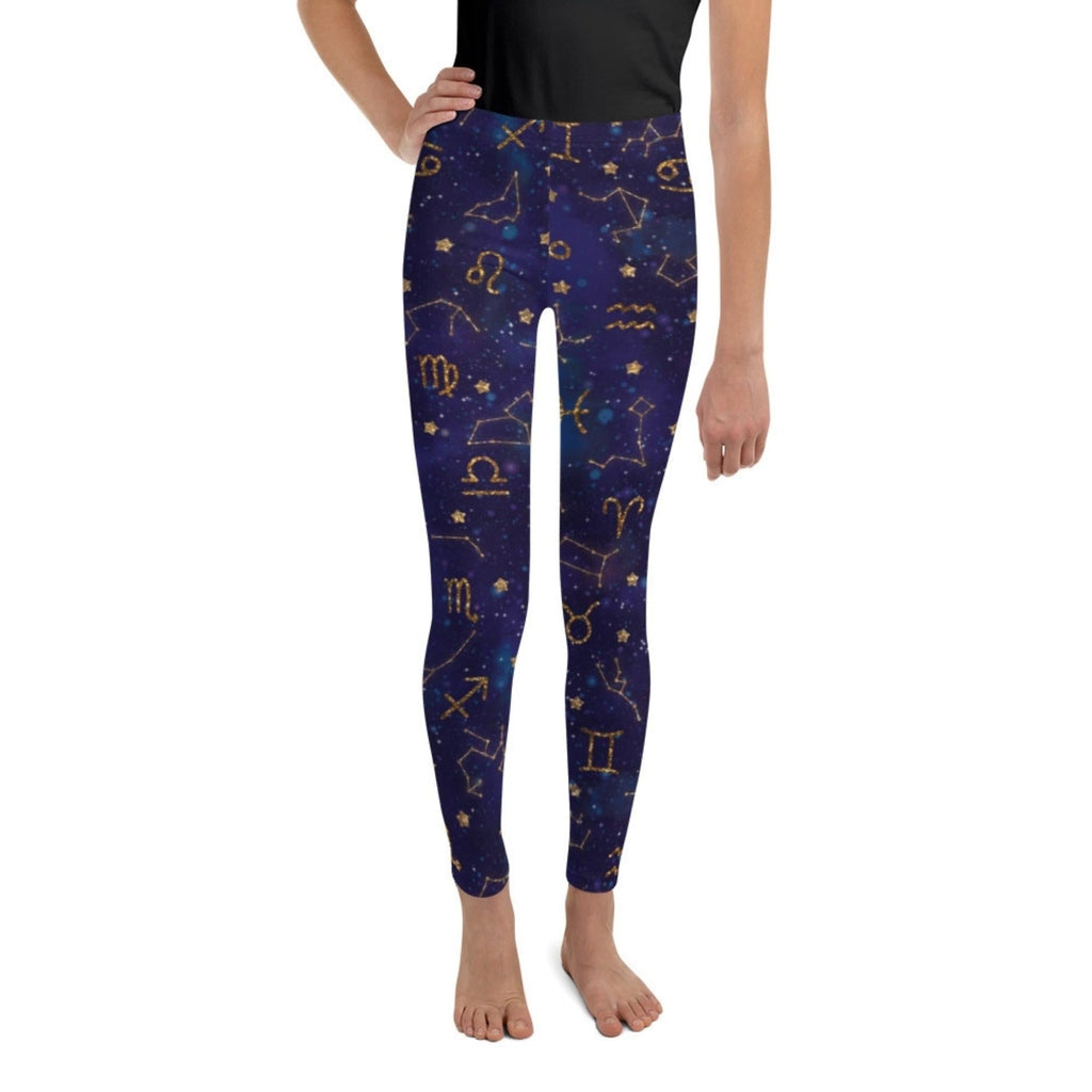 Zodiac Signs Youth Leggings