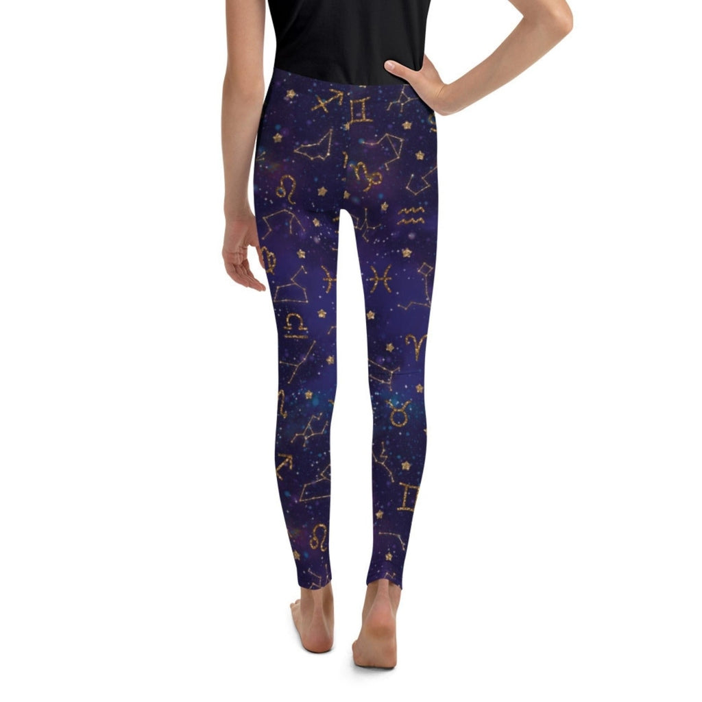 Zodiac Signs Youth Leggings