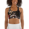 Zombie Santa Sports Bra