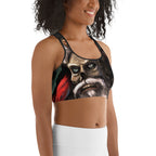 Zombie Santa Sports Bra
