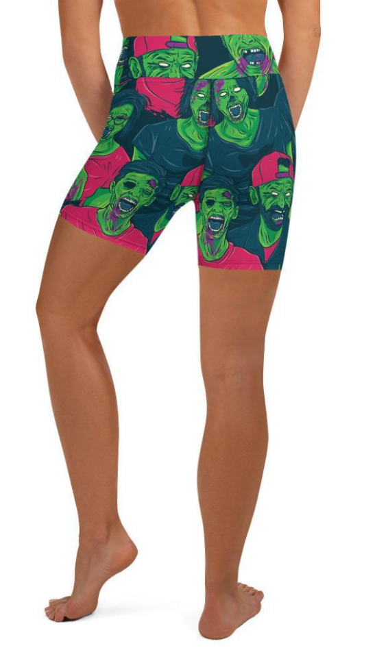 Zombie Yoga Shorts